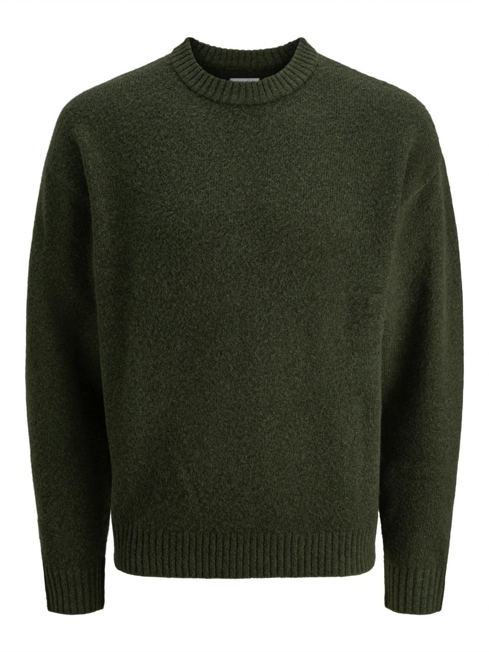 JACK & JONES Sveter 'JJESOHO OLLIE'  tmavozelená