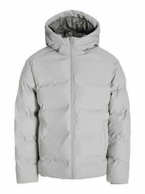 JACK & JONES Zimná bunda 'JJESOHO'  sivá