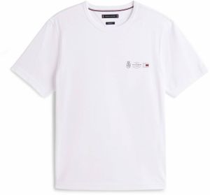 TOMMY HILFIGER Tričko  čierna / biela