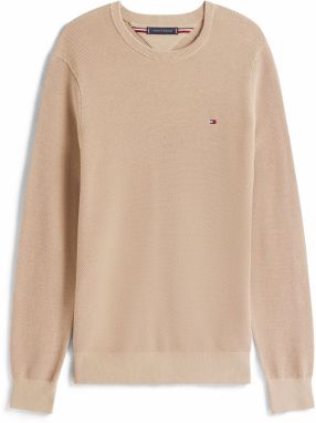 TOMMY HILFIGER Sveter 'ESSENTIAL'  béžová
