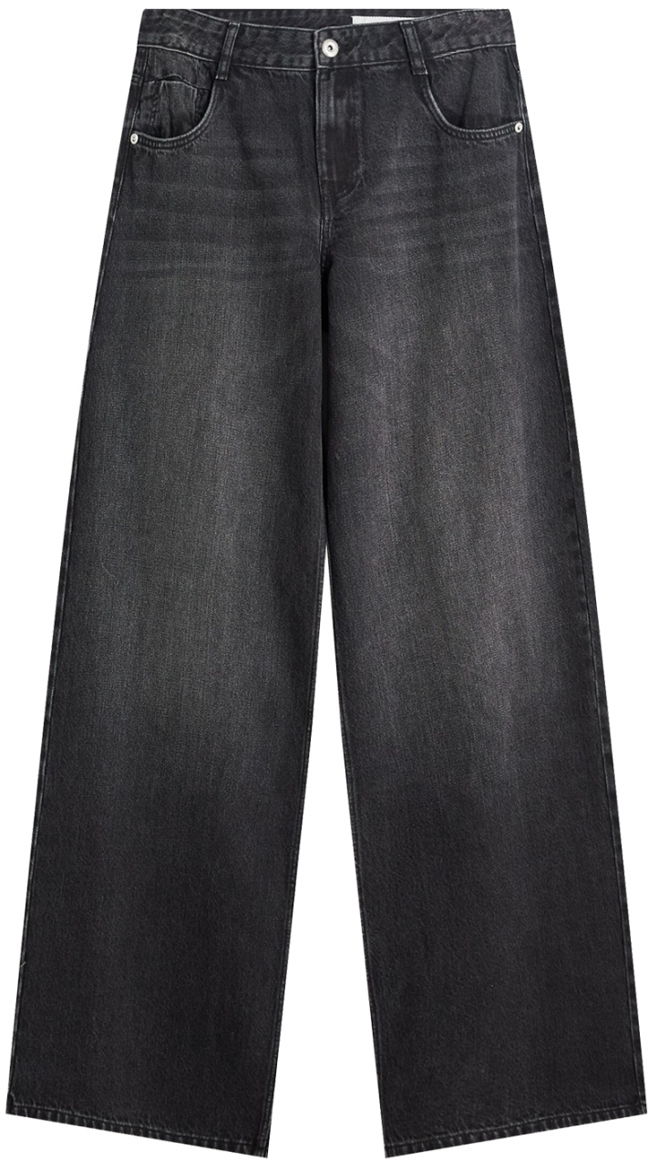 Bershka Džínsy  čierna