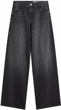Bershka Džínsy  čierna
