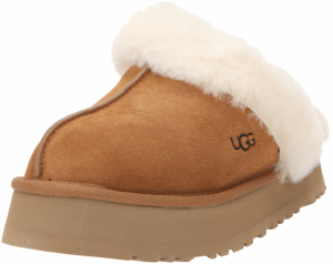 UGG Šľapky 'Disquette'  svetlohnedá / prírodná biela