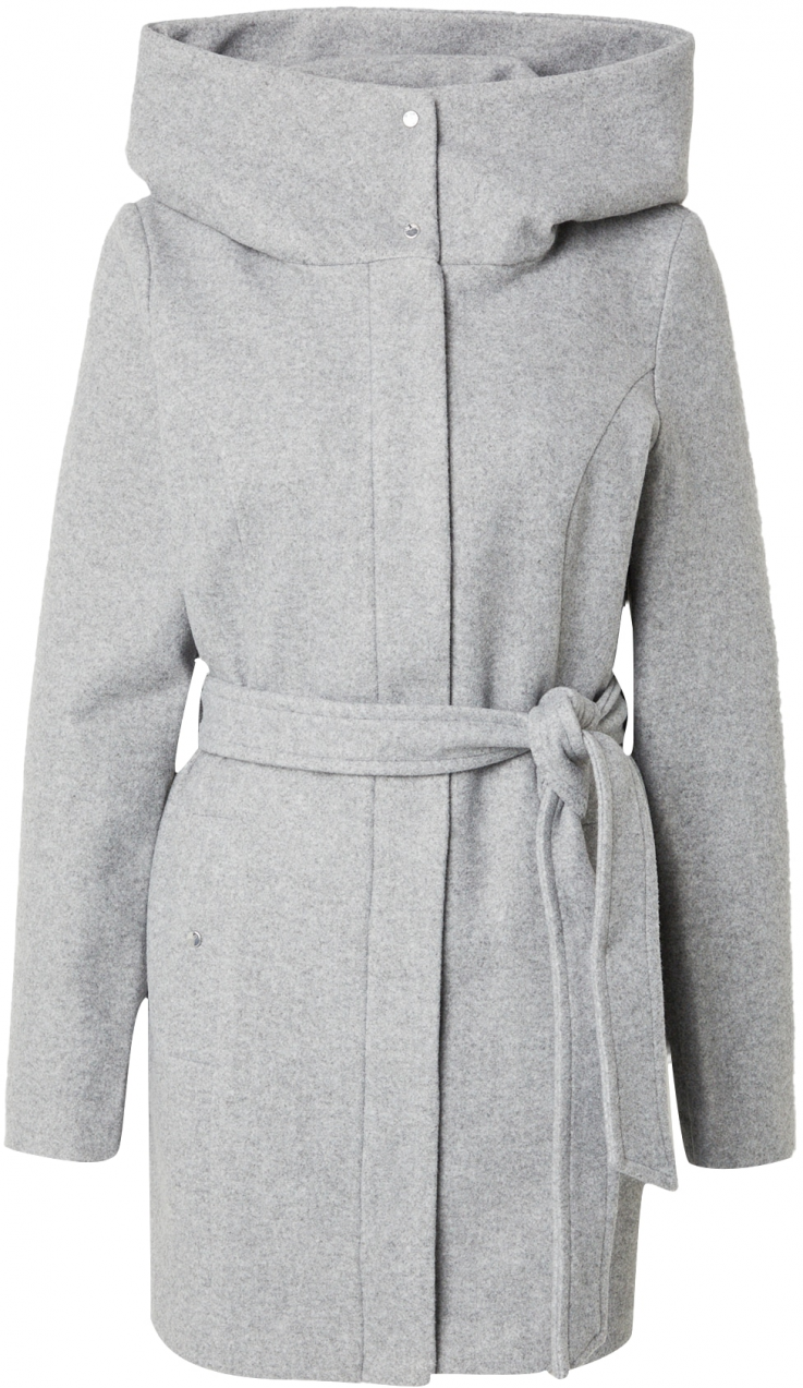 VERO MODA Prechodný kabát  svetlosivá