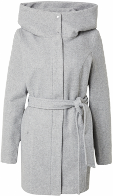 VERO MODA Prechodný kabát  svetlosivá