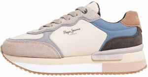 Pepe Jeans Nízke tenisky 'RUSPER MANIA'  béžová / modrosivá / čierna