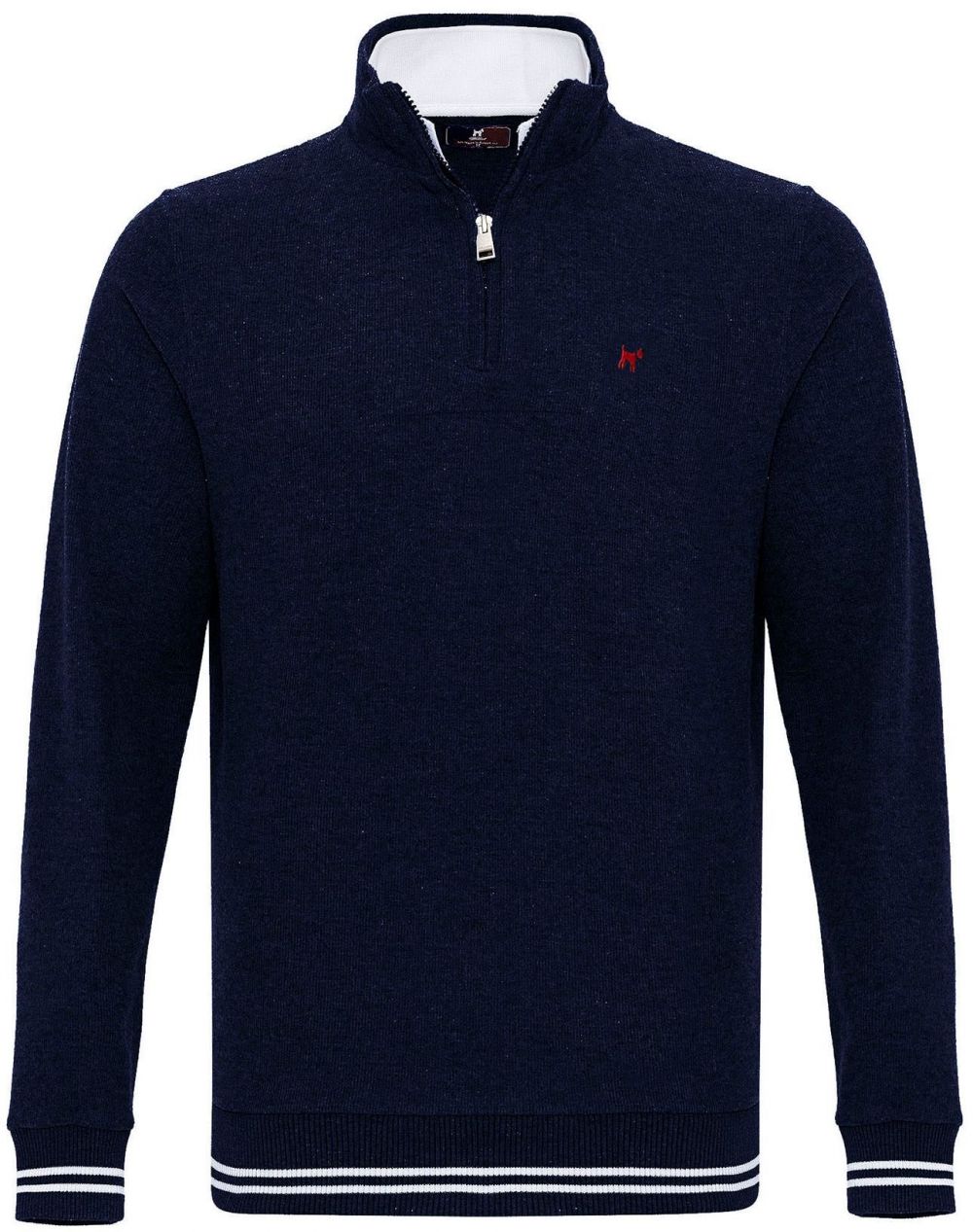 Williot Sveter  námornícka modrá / biela