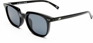 LE SPECS Slnečné okuliare 'LE RESOLU'  modrosivá / čierna