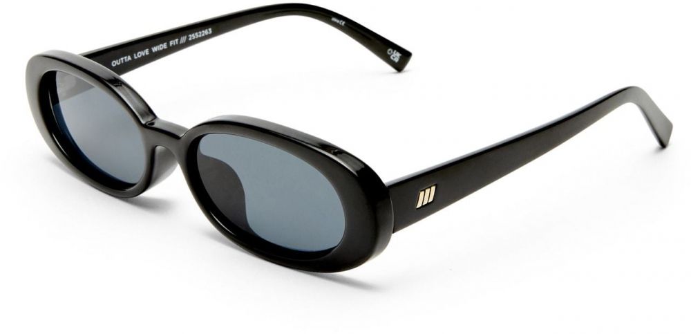 LE SPECS Slnečné okuliare 'OUTTA LOVE'  čierna