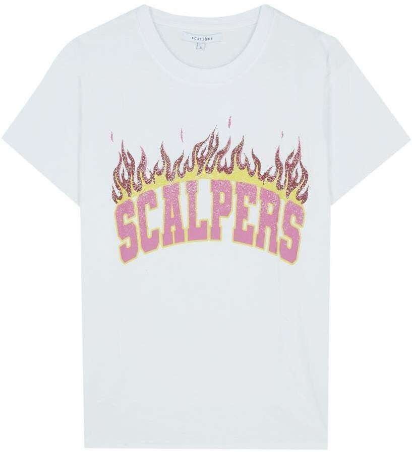 Scalpers Dres ' '  biela / šedobiela