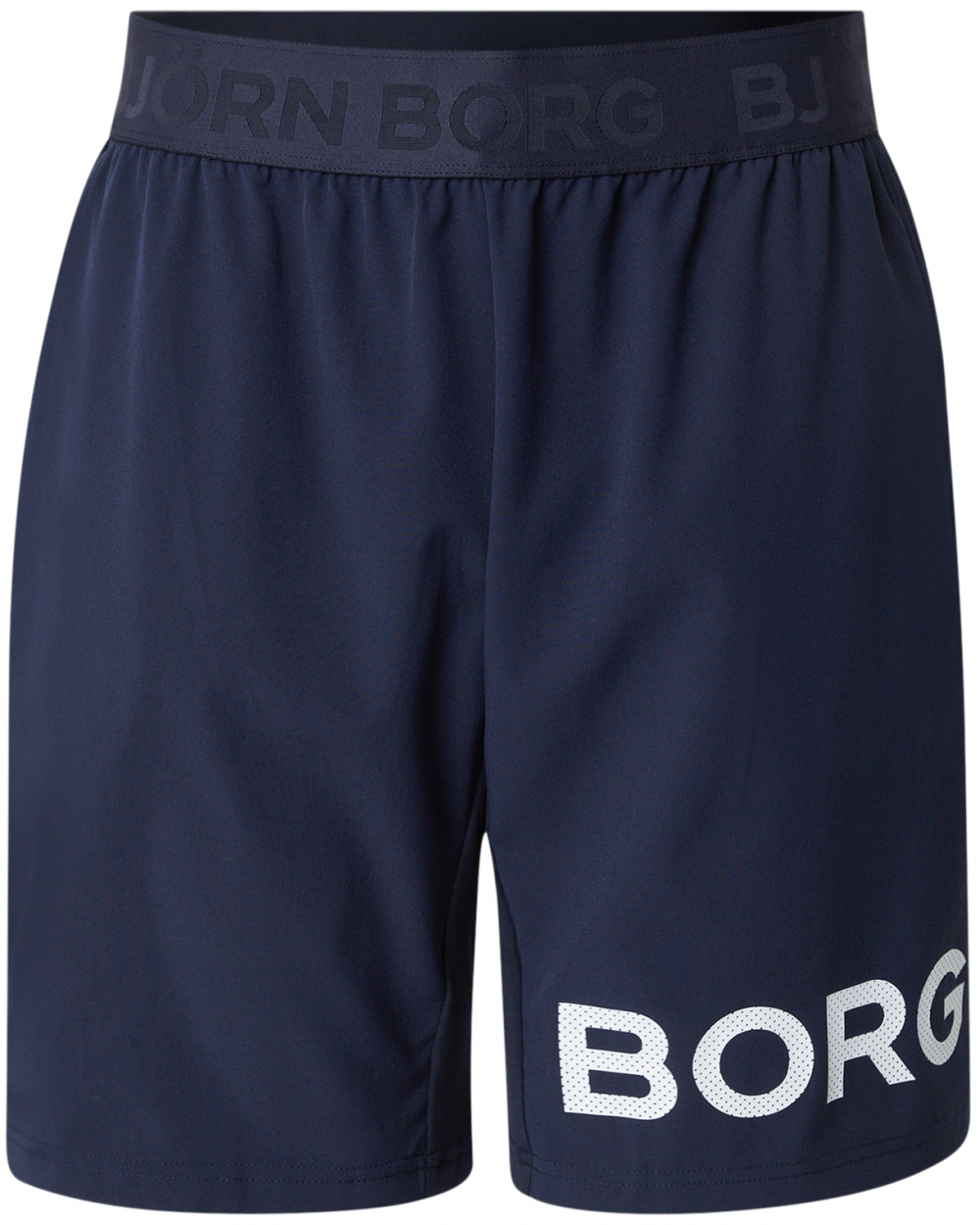 BJÖRN BORG Športové nohavice  tmavomodrá / biela