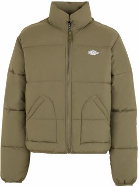 DICKIES Prechodná bunda 'Summerdale'  olivová / biela