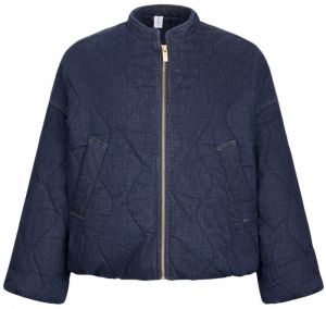 Liu Jo Prechodná bunda  modrá denim