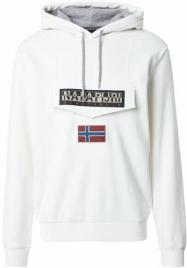NAPAPIJRI Mikina 'Burgee Wint 4'  modrá / červená / čierna / biela