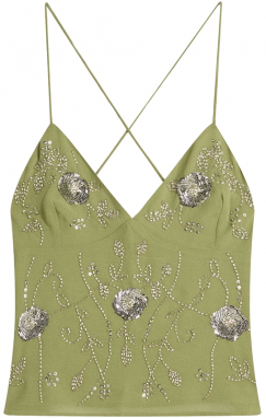 Bershka Top  kaki