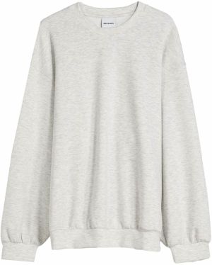 Bershka Mikina  sivá melírovaná