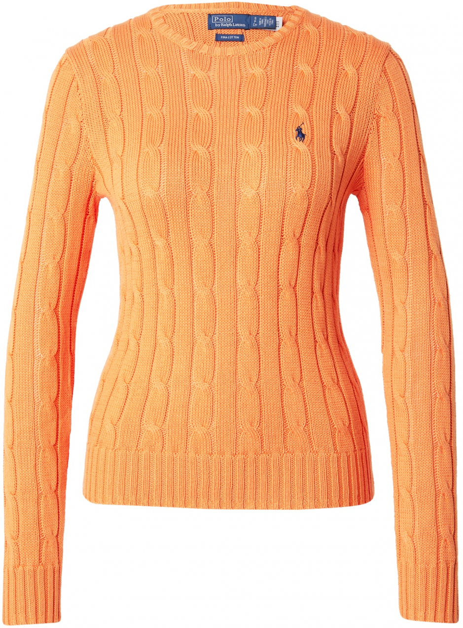 Polo Ralph Lauren Sveter  námornícka modrá / oranžová
