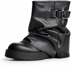 Bershka Nízke čižmy  čierna