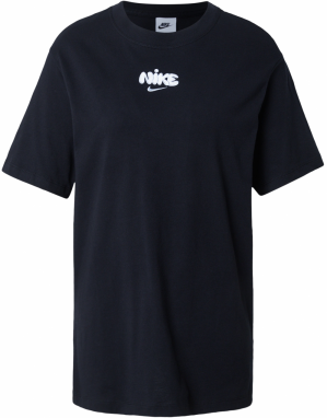 Nike Sportswear Tričko 'CLASSICS'  čierna / biela