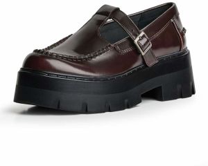 Bershka Papuče  burgundská