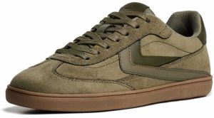 Bershka Nízke tenisky  kaki