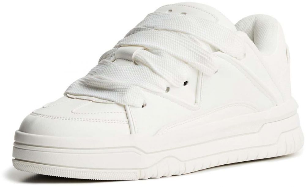 Bershka Nízke tenisky 'CLASSIC'  biela