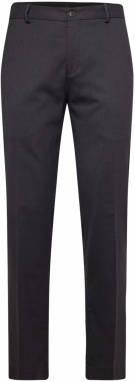 SELECTED Nohavice s pukmi 'SLHNeil'  tmavosivá