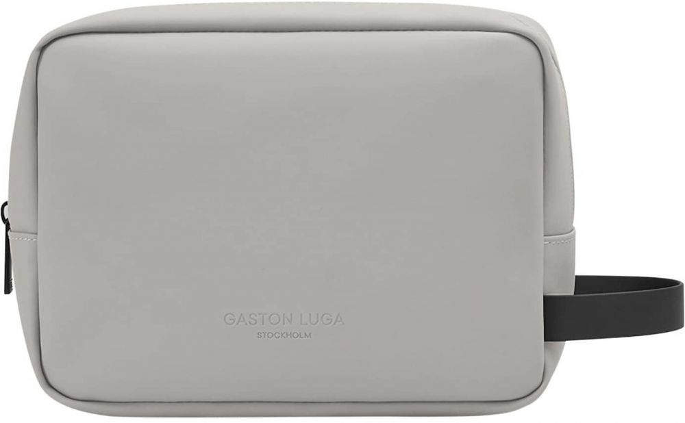 Gaston Luga Toaletná taška 'Spläsh '  tmavošedá / čierna