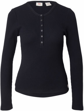 LEVI'S ® Tričko 'Dry Goods Waffle Henley'  antracitová