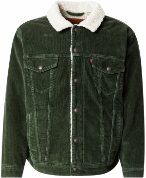 LEVI'S ® Prechodná bunda 'Relaxed Fit Sherpa Trucker Jacket'  jedľová