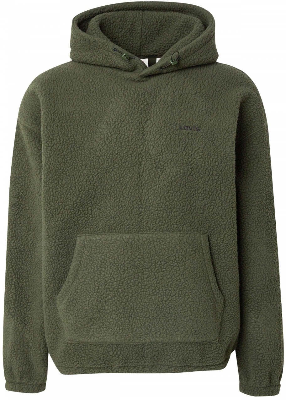 LEVI'S ® Mikina 'Cozy Up Hoodie'  tmavozelená