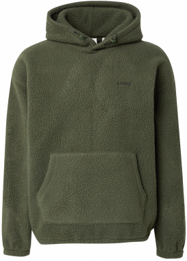 LEVI'S ® Mikina 'Cozy Up Hoodie'  tmavozelená