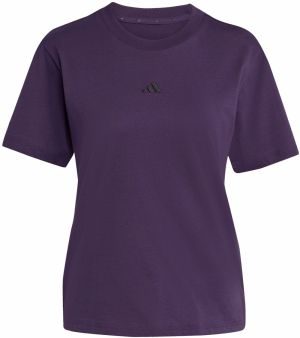 ADIDAS SPORTSWEAR Funkčné tričko  tmavofialová / čierna