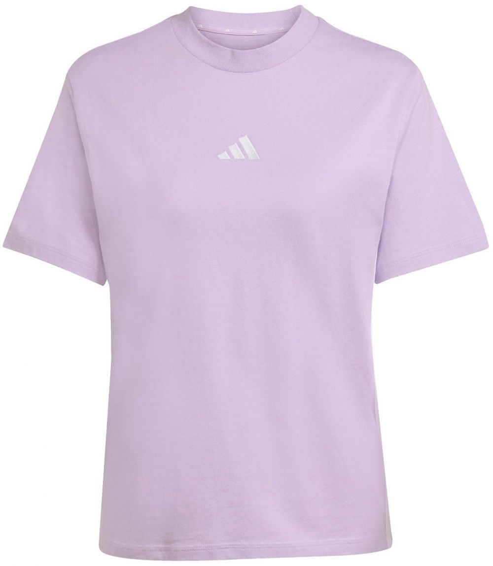 ADIDAS SPORTSWEAR Funkčné tričko 'Essentials'  fialová / biela