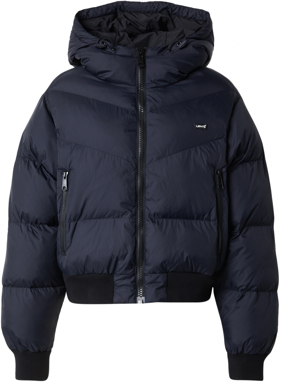 LEVI'S ® Prechodná bunda 'Noe Western Crop Puffer'  námornícka modrá