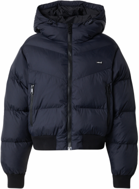 LEVI'S ® Prechodná bunda 'Noe Western Crop Puffer'  námornícka modrá