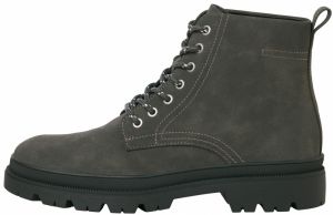 JACK & JONES Šnurovacie čižmy 'JFWSANTANA'  čadičová
