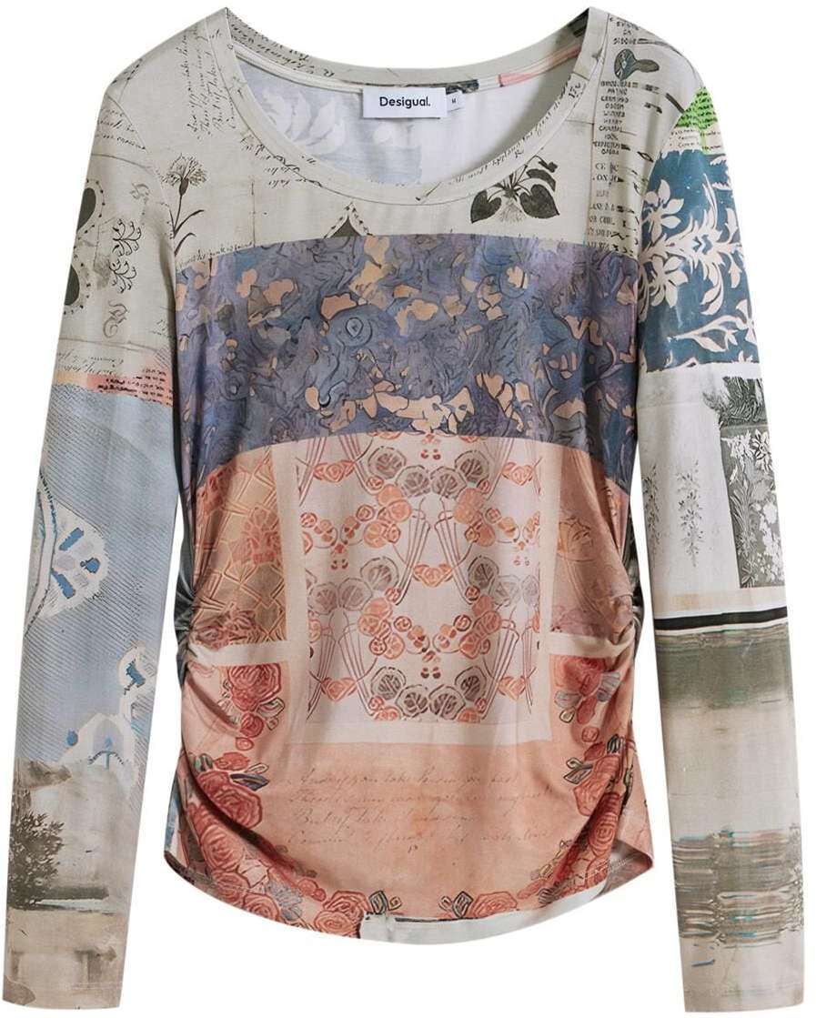 Desigual Tričko  zmiešané farby