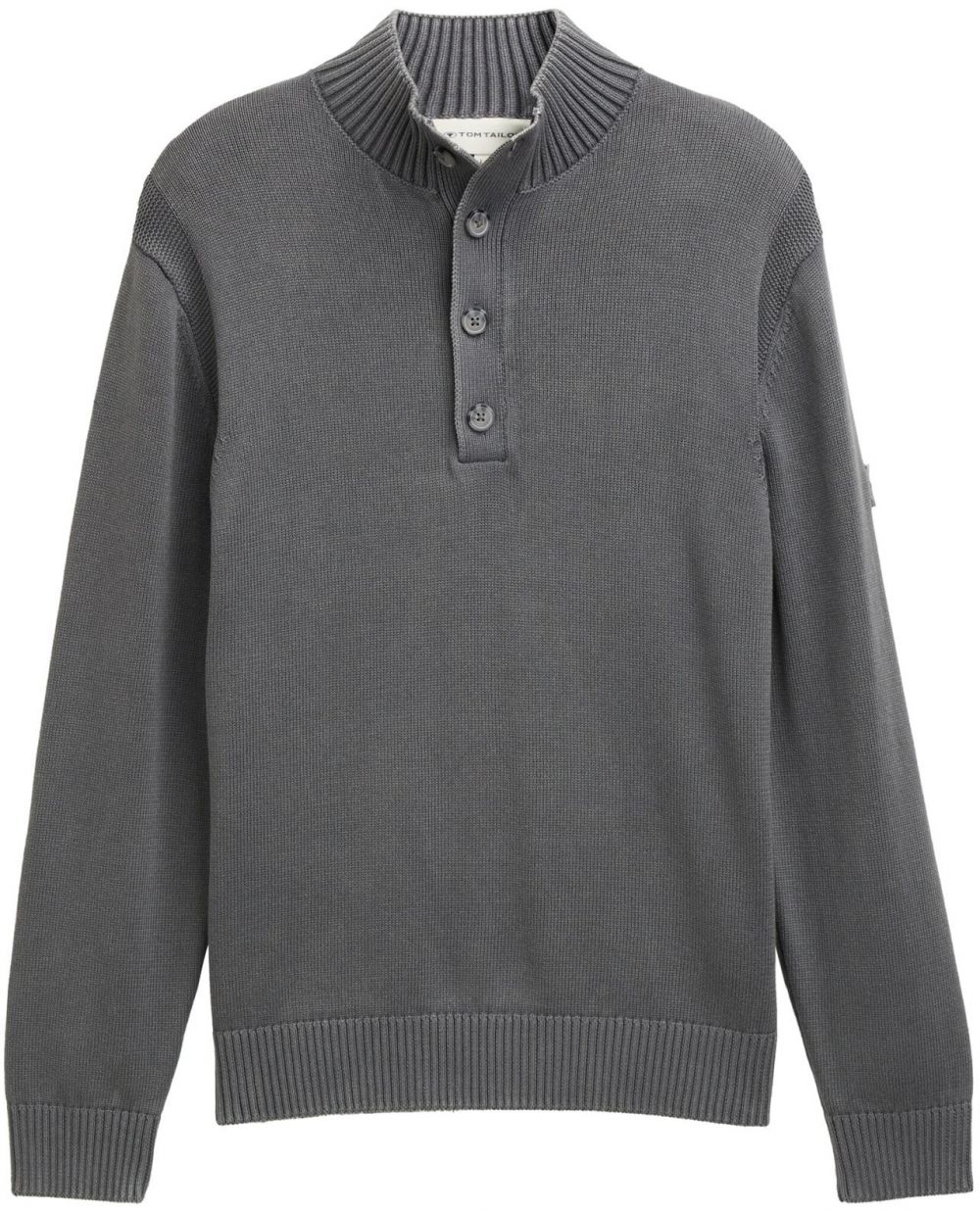 TOM TAILOR Sveter  tmavosivá