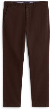 TOMMY HILFIGER Chino nohavice 'DENTON ESSENTIAL'  tmavohnedá