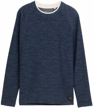 TOM TAILOR DENIM Tričko  námornícka modrá