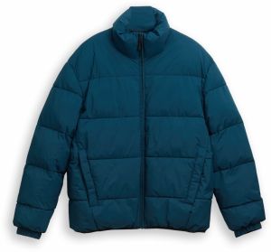 TOM TAILOR DENIM Zimná bunda  petrolejová