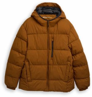 TOM TAILOR DENIM Zimná bunda  pueblo / tmavosivá