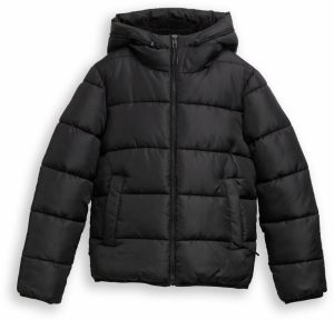 TOM TAILOR DENIM Zimná bunda  čierna