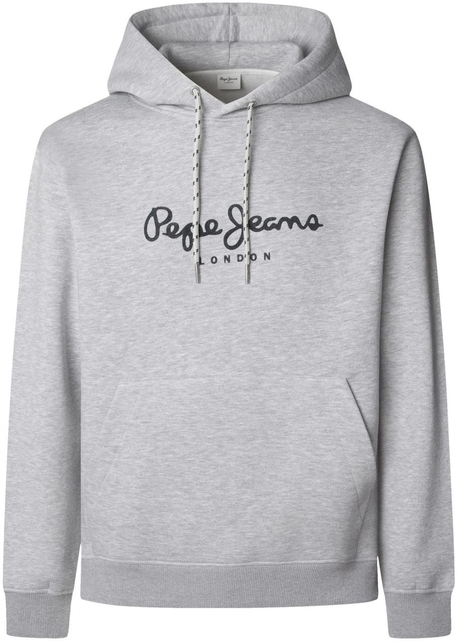 Pepe Jeans Mikina 'MACBETH'  sivá / čierna