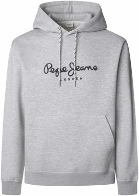 Pepe Jeans Mikina 'MACBETH'  sivá / čierna