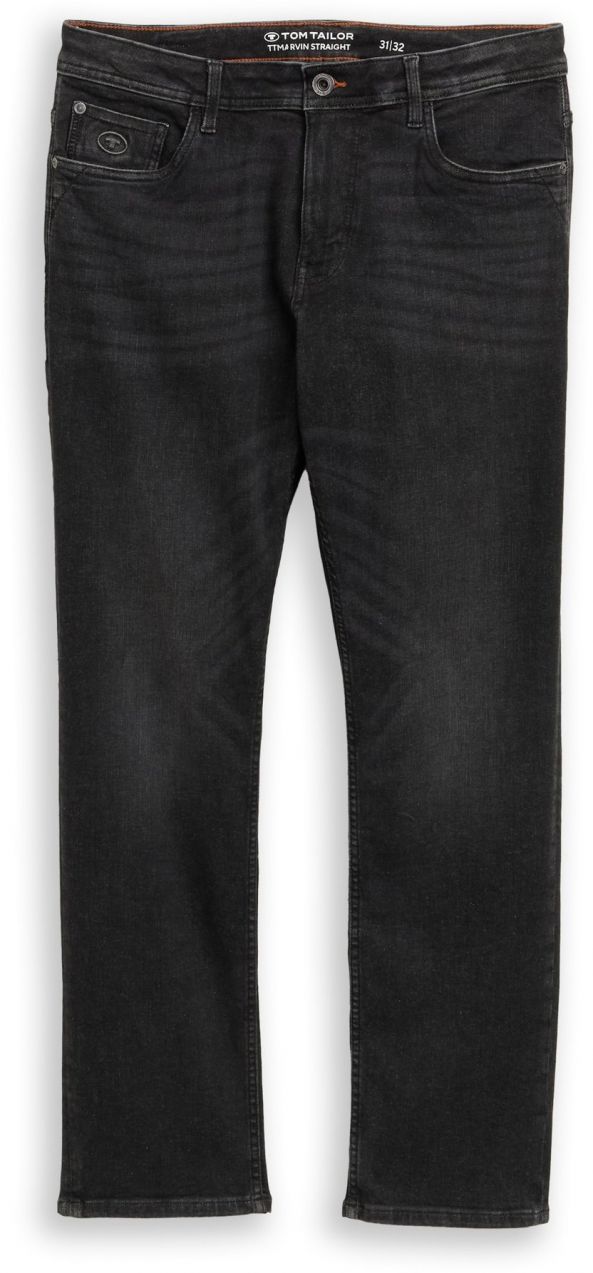 TOM TAILOR Džínsy 'Marvin'  čierny denim