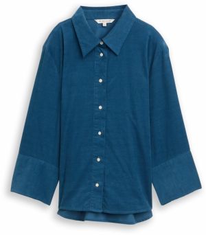 TOM TAILOR Blúzka  modrá denim