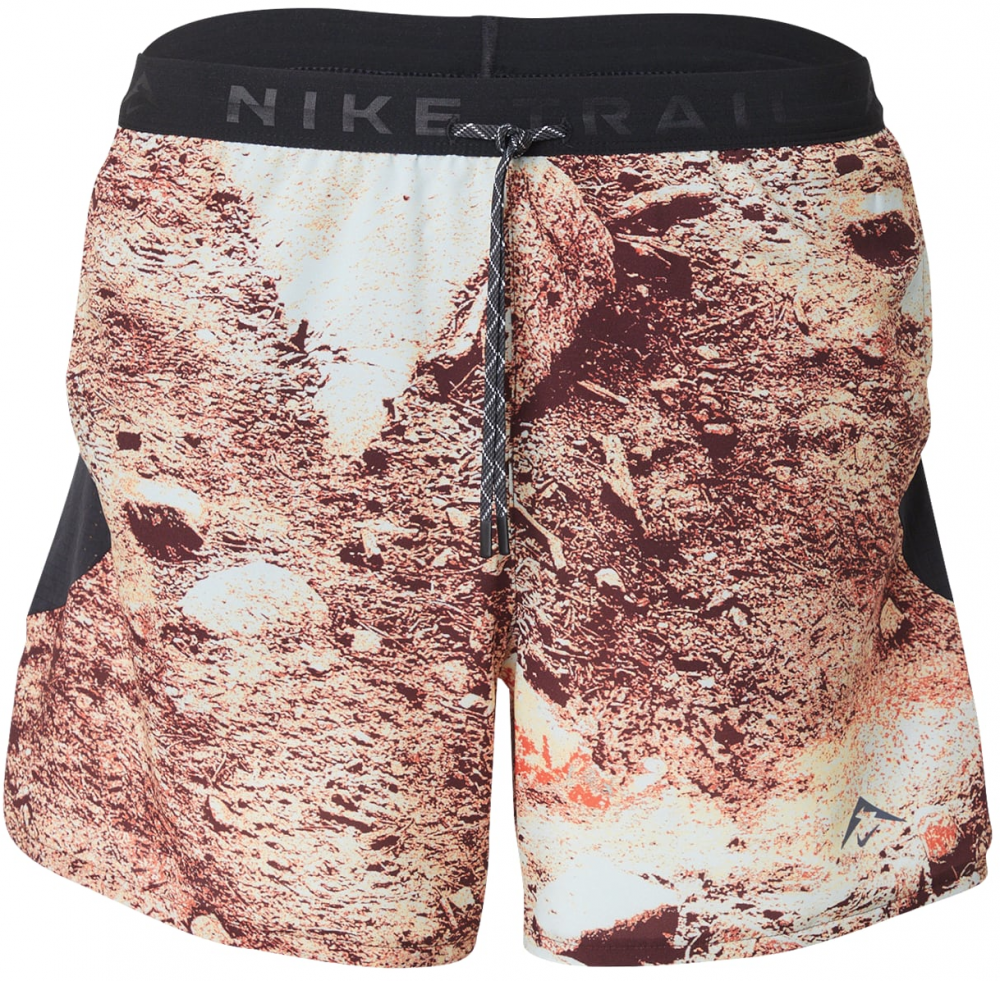 NIKE Športové nohavice  krémová / hrdzavohnedá / tmavohnedá