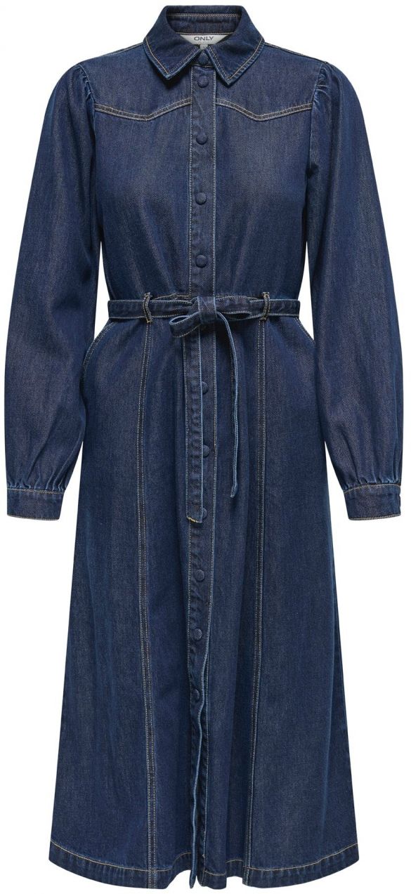 ONLY Košeľové šaty 'ONLJULIE'  modrá denim